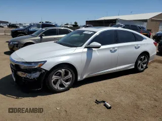 2019 Honda Accord EX с VIN 1HGCV1F4XKA132549, выставлен на аукционе Copart как лот 61169625 с пробегом 91 296 миль миль и Списание • Salvage title. История ставок и продаж доступна на DreamBid. Изображение 1.