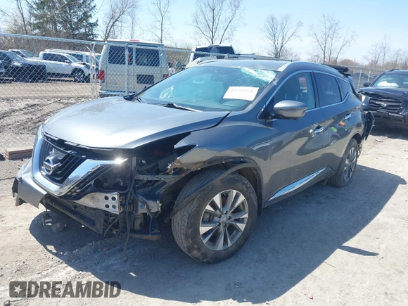 2018 Nissan Murano Platinum with VIN 5N1AZ2MH7JN182561, listed as a IAAI auction lot 42059371 with 94,859 mi miles and . Bid and sale history available at carsss.com. Image 18.