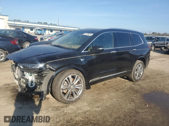 2020 Cadillac XT6 FWD Premium Luxury with VIN 1GYKPERS3LZ231538, listed as a Copart auction lot 78955454 with 44,965 mi miles and Salvage Title. Bid and sale history available at carsss.com. Image 1.