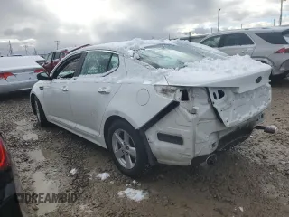 2015 Kia Optima LX with VIN KNAGM4A75F5640266, listed as a Copart auction lot 48436575 with 76,029 mi miles and Salvage Title. Bid and sale history available at carsss.com. Image 2.