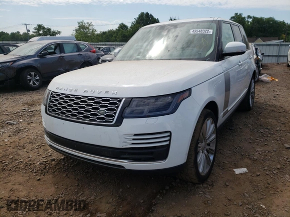 2018 Land Rover Range Rover with VIN SALGS2V1JA397008, listed as a Copart auction lot 37391553 with 42,070 mi miles and Non repairable. Bid and sale history available at DreamBid. Image 2.