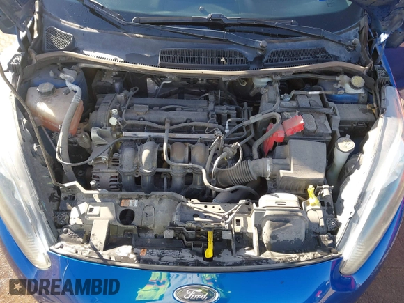 2018 Ford Fiesta SE with VIN 3FADP4BJ2JM124737, listed as a IAAI auction lot 41355279 with 95,470 mi miles. Bid and sale history available at carsss.com. Image 10.