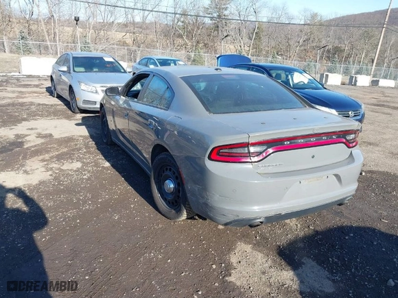 2019 Dodge Charger Police with VIN 2C3CDXKT4KH511277, listed as a IAAI auction lot 41519568 with NaN miles. Bid and sale history available at carsss.com. Image 3.
