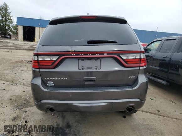 2017 Dodge Durango GT with VIN 1C4RDJDG1HC898496, listed as a Copart auction lot 51458605 with Not provided miles and Salvage title. Bid and sale history available at DreamBid. Image 6.