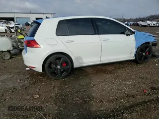 2017 Volkswagen Golf GTI S with VIN 3VW447AU7HM047418, listed as a Copart auction lot 49688035 with 158,034 mi miles and Salvage Title. Bid and sale history available at carsss.com. Image 14.