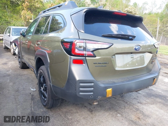 2022 Subaru Outback Wilderness with VIN 4S4BTGUDXN3146896, listed as a IAAI auction lot 41973092 with 46,871 mi miles and . Bid and sale history available at DreamBid. Image 3.