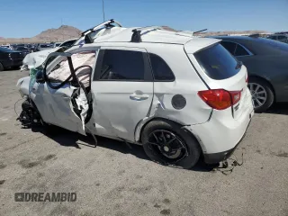 2017 Mitsubishi Outlander Sport ES 2.0 with VIN JA4AP3AUXHZ070304, listed as a Copart auction lot 49866595 with 0 mi miles and Salvage Title. Bid and sale history available at carsss.com. Image 2.