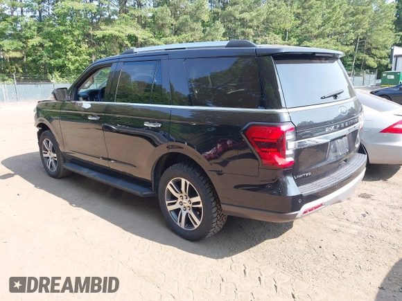 2024 Ford Expedition Limited with VIN 1FMJU1K84REA25156, listed as a IAAI auction lot 42420873 with 34,898 mi miles and . Bid and sale history available at DreamBid. Image 3.