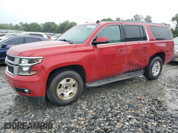 2015 Chevrolet Suburban LT with VIN 1GNSCJKC2FR306223, listed as a Copart auction lot 58733475 with 191,330 mi miles and Salvage title. Bid and sale history available at DreamBid. Image 1.