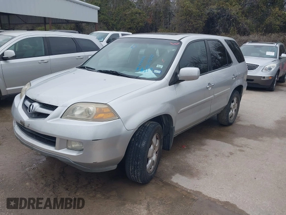 2005 Acura MDX with VIN 2HNYD18245H557011, listed as a IAAI auction lot 41572677 with 275,411 mi miles. Bid and sale history available at carsss.com. Image 2.