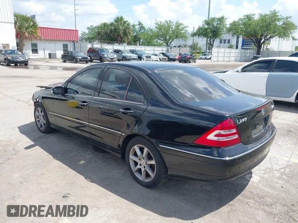 2007 Mercedes-Benz C 280 Luxury with VIN WDBRF92HX7F930801, listed as a IAAI auction lot 41957015 with 117,960 mi miles and . Bid and sale history available at DreamBid. Image 3.