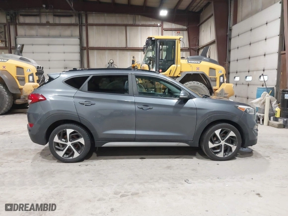 2018 Hyundai Tucson Value with VIN KM8J3CA22JU688957, listed as a IAAI auction lot 41868195 with 117,256 mi miles. Bid and sale history available at carsss.com. Image 13.
