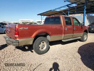 2001 Ford Super Duty F-250 XL with VIN 1FTNW21S81EA34207, listed as a Copart auction lot 77451904 with 207,829 mi miles and Salvage Title. Bid and sale history available at carsss.com. Image 3.