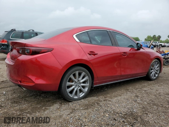 2022 Mazda 3 Select with VIN 3MZBPABL3NM309805, listed as a Copart auction lot 53811415 with 24,355 mi miles and Salvage title. Bid and sale history available at DreamBid. Image 3.