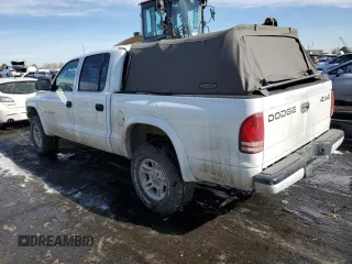 2002 Dodge Dakota Sport with VIN 1B7HG38NX2S637243, listed as a Copart auction lot 45389675 with 173,333 mi miles and Salvage Title. Bid and sale history available at carsss.com. Image 2.