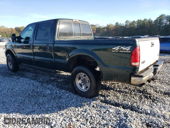 2001 Ford Super Duty F-250 XL with VIN 1FTNW21SX1EA33933, listed as a Copart auction lot 81153254 with 670,845 mi miles and Salvage Title. Bid and sale history available at carsss.com. Image 2.