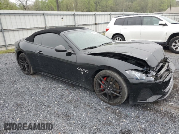 2018 Maserati GranTurismo Sport с VIN ZAM45VMA4J0281039, выставлен на аукционе Copart как лот 51525144 с пробегом 17 448 миль миль и . История ставок и продаж доступна на DreamBid. Изображение 4.