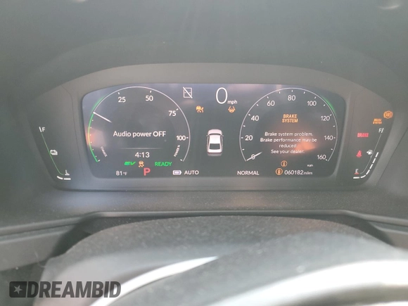 2023 Honda Accord Sport with VIN 1HGCY2F55PA002207, listed as a Copart auction lot 61575925 with 60,182 mi miles and Salvage title. Bid and sale history available at DreamBid. Image 9.