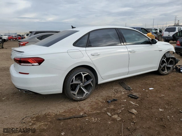 2020 Volkswagen Passat 2.0T R-Line with VIN 1VWMA7A31LC009063, listed as a Copart auction lot 72669402 with 52,818 mi miles. Bid and sale history available at carsss.com. Image 3.