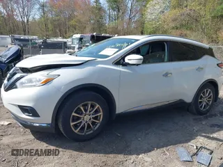 2016 Nissan Murano S z VIN 5N1AZ2MH9GN142510, wystawiony jako IAAI lot #42139461 z przebiegiem 116 559 mil mil oraz . Historia ofert i sprzedaży dostępna na DreamBid. Obrazek 14.