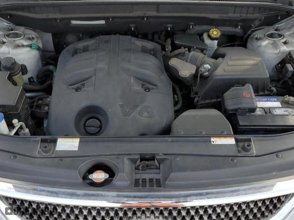 2008 Hyundai Veracruz GLS with VIN KM8NU13C78U050805, listed as a Copart auction lot 45502145 with 96,727 mi miles and Salvage Title. Bid and sale history available at carsss.com. Image 12.