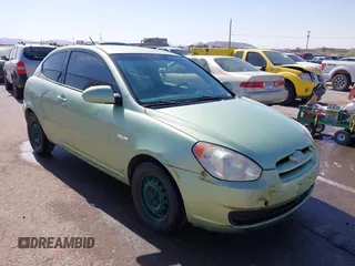 2007 Hyundai Accent GS with VIN KMHCM36CX7U052111, listed as a IAAI auction lot 42308137 with 212,572 mi miles and . Bid and sale history available at DreamBid. Image 1.