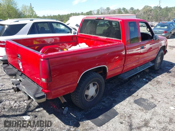1997 Chevrolet Silverado 1500 with VIN 2GCEK19R8V1294816, listed as a IAAI auction lot 41811140 with 142,582 mi miles and . Bid and sale history available at DreamBid. Image 4.