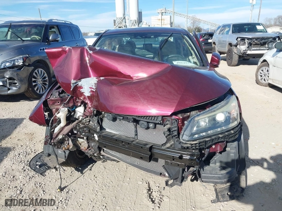 2015 Honda Accord Sedan EX-L with VIN 1HGCR3F84FA005420, listed as a IAAI auction lot 40849736 with 93,740 mi miles. Bid and sale history available at carsss.com. Image 13.