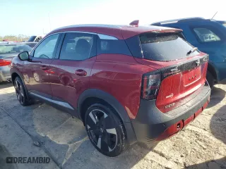 2025 Nissan Kicks SR with VIN 3N8AP6DCXSL300355, listed as a Copart auction lot 76064804 with 533 mi miles and Non Repairable. Bid and sale history available at carsss.com. Image 2.
