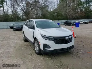 2024 Chevrolet Equinox LS with VIN 3GNAXHEG3RL311921, listed as a Copart auction lot 47956145 with 10,316 mi miles and Salvage Title. Bid and sale history available at carsss.com. Image 12.