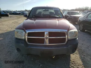 2007 Dodge Dakota ST with VIN 1D7HW28K67S263424, listed as a Copart auction lot 48543235 with 152,254 mi miles and Clean Title. Bid and sale history available at carsss.com. Image 5.