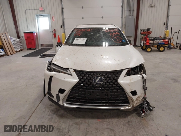 2021 Lexus UX 250h z VIN JTHP9JBHXM2041595, wystawiony jako IAAI lot #41046223 z przebiegiem 27 773 mil mil oraz . Historia ofert i sprzedaży dostępna na DreamBid. Obrazek 13.