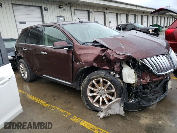 2012 Lincoln MKX with VIN 2LMDJ6JK2CBL18934, listed as a Copart auction lot 86806504 with 83,228 mi miles and Salvage Title. Bid and sale history available at carsss.com. Image 4.