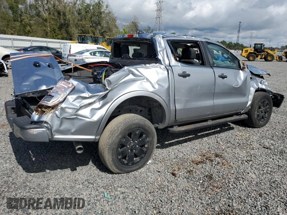 2023 Ford Ranger XL with VIN 1FTER4EH3PLE30437, listed as a Copart auction lot 45945975 with 21,535 mi miles and Salvage title. Bid and sale history available at DreamBid. Image 3.