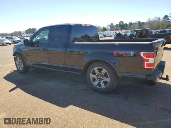 2018 Ford F-150 XL with VIN 1FTFX1E59JKD31469, listed as a Copart auction lot 45917325 with 144,824 mi miles and Salvage Title. Bid and sale history available at carsss.com. Image 2.