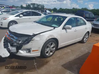 2012 Ford Fusion SE with VIN 3FAHP0HG8CR160797, listed as a IAAI auction lot 42619480 with 106,511 mi miles and . Bid and sale history available at DreamBid. Image 2.