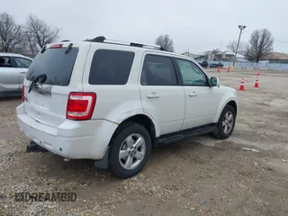 2011 Ford Escape Limited with VIN 1FMCU9EG6BKA51405, listed as a IAAI auction lot 42007801 with 162,904 mi miles. Bid and sale history available at carsss.com. Image 4.