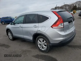 2014 Honda CR-V EX-L with VIN 2HKRM4H77EH659739, listed as a Copart auction lot 50413205 with 118,429 mi miles and Salvage Title. Bid and sale history available at carsss.com. Image 2.