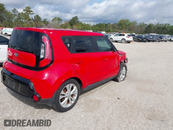 2016 Kia Soul + with VIN KNDJP3A58G7855834, listed as a IAAI auction lot 41894834 with 121,980 mi miles. Bid and sale history available at carsss.com. Image 4.