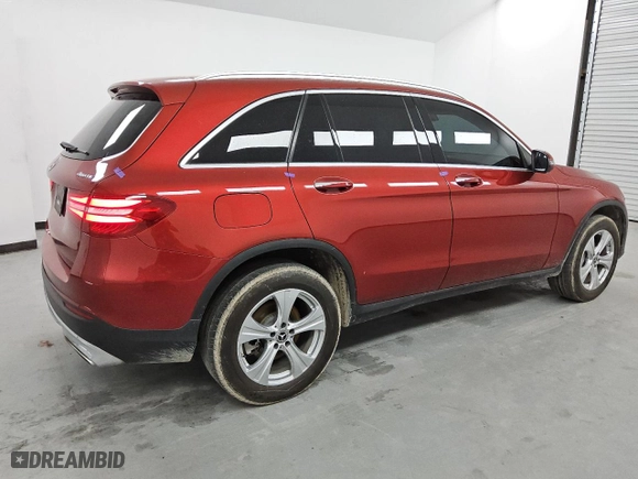 2018 Mercedes-Benz GLC with VIN WDC0G4KB8JV072614, listed as a Copart auction lot 49348465 with 96,615 mi miles and Clean Title. Bid and sale history available at carsss.com. Image 3.
