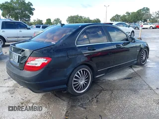 2012 Mercedes-Benz C 250 Sport with VIN WDDGF4HB7CR195451, listed as a IAAI auction lot 42675323 with 159,457 mi miles and . Bid and sale history available at DreamBid. Image 4.