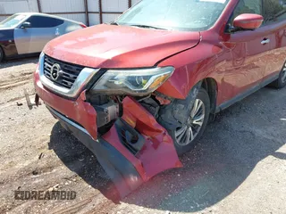 2017 Nissan Pathfinder SV z VIN 5N1DR2MN9HC682035, wystawiony jako IAAI lot #41956320 z przebiegiem 148 358 mil mil oraz . Historia ofert i sprzedaży dostępna na DreamBid. Obrazek 6.