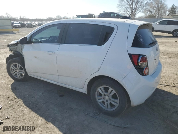 2015 Chevrolet Sonic LT with VIN 1G1JC6SH7F4192917, listed as a Copart auction lot 48924105 with 125,836 mi miles and Salvage Title. Bid and sale history available at carsss.com. Image 2.