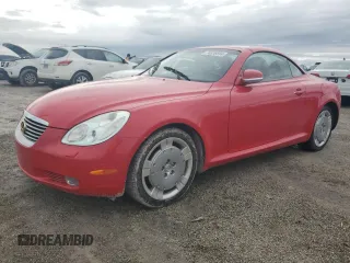 2002 Lexus SC 430 with VIN JTHFN48Y420016541, listed as a Copart auction lot 74678694 with Not Provided miles and Non Repairable. Bid and sale history available at DreamBid. Image 1.