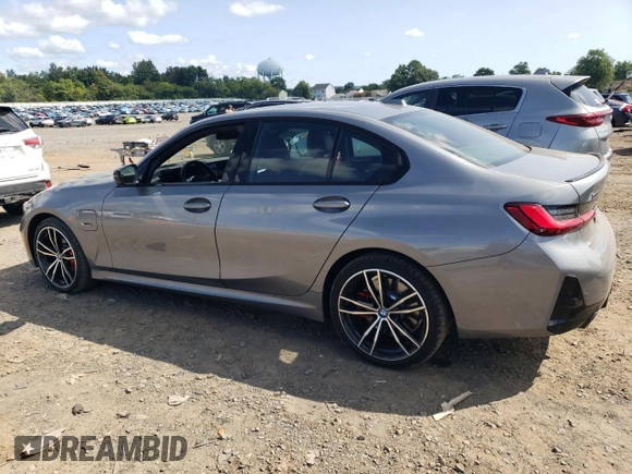 2023 BMW 3 Series 330e xDrive with VIN 3MW39FS02P8D01319, listed as a Copart auction lot 67836734 with 12,883 mi miles and Salvage Title. Bid and sale history available at carsss.com. Image 2.