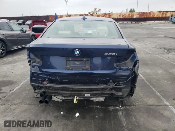2016 BMW 2 Series 228i z VIN WBA1F9C51GV546640, wystawiony jako Copart lot #55635985 z przebiegiem 78 189 mil mil oraz Szkoda całkowita • Salvage title. Historia ofert i sprzedaży dostępna na DreamBid. Obrazek 6.