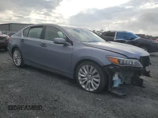 2014 Acura RLX Technology with VIN JH4KC1F50EC005051, listed as a Copart auction lot 63270625 with 114,042 mi miles and Salvage title. Bid and sale history available at DreamBid. Image 4.