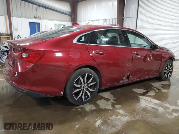 2018 Chevrolet Malibu LT with VIN 1G1ZD5ST7JF281589, listed as a Copart auction lot 54749275 with 29,323 mi miles and Salvage Title. Bid and sale history available at carsss.com. Image 3.