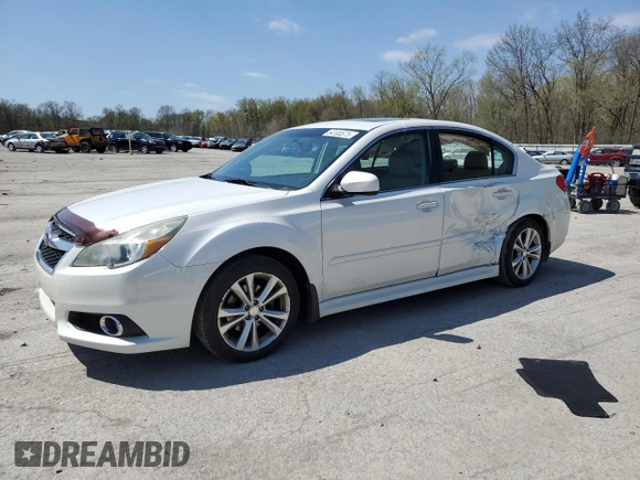 2013 Subaru Legacy Limited with VIN 4S3BMBK66D3005184, listed as a Copart auction lot 54180575 with 160,395 mi miles and Salvage Title. Bid and sale history available at DreamBid. Image 1.