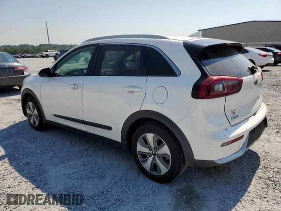 2019 Kia Niro LX with VIN KNDCB3LC0K5239844, listed as a Copart auction lot 59270674 with 86,499 mi miles and Salvage Title. Bid and sale history available at DreamBid. Image 2.